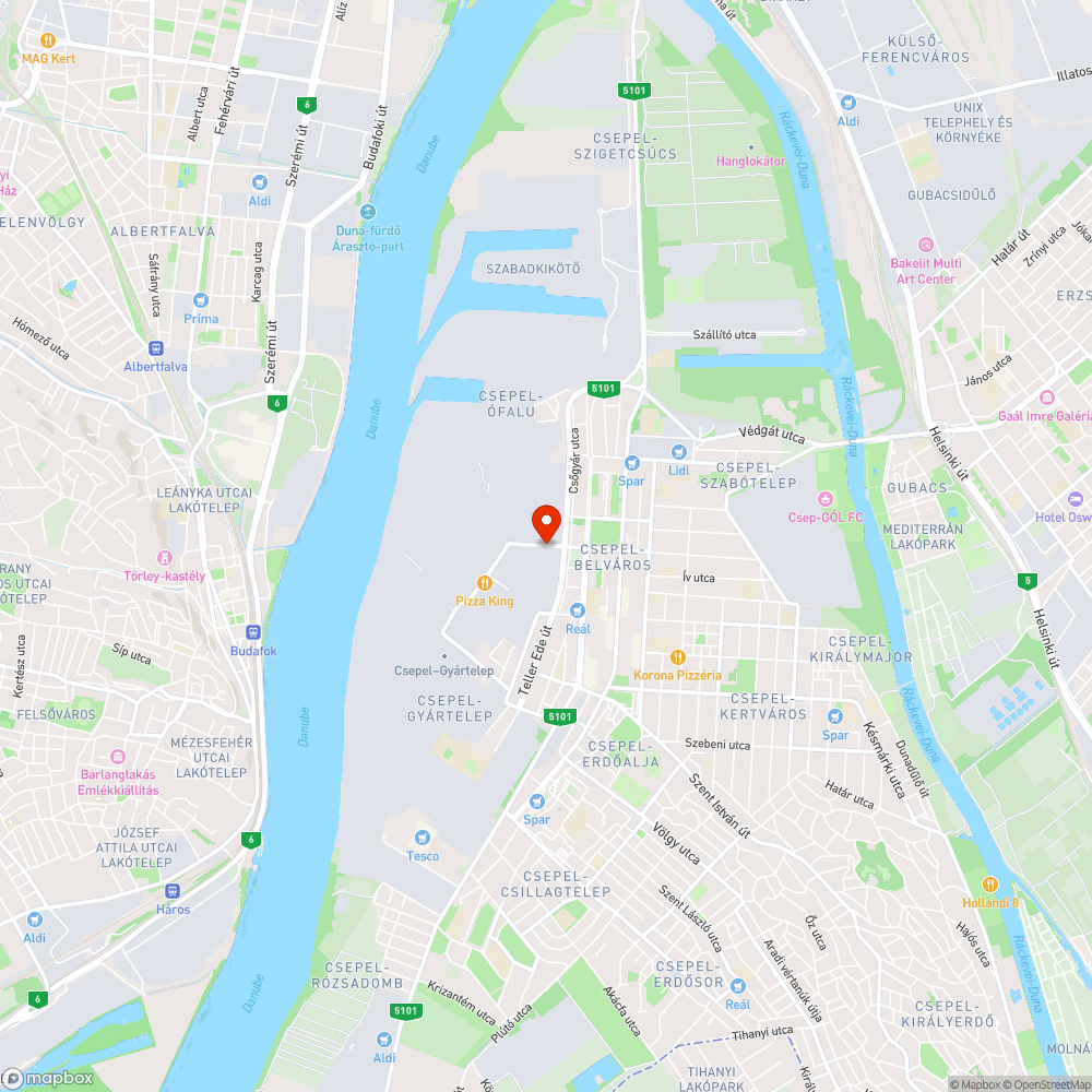 179-es BKV busz megállója és környezete bejelentés helye