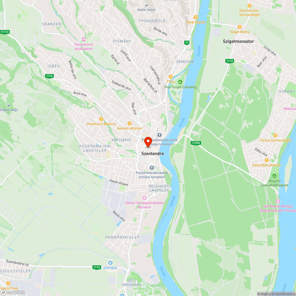 Kimozdult, fellazult macskakövek (Pátriárka utca) bejelentés helye