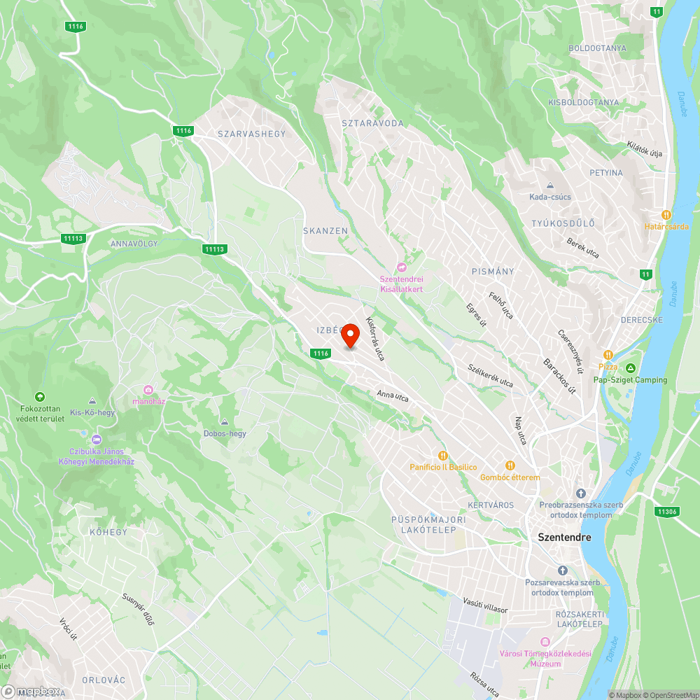 Szabadon lógó, járda fölé hajló vezeték bejelentés helye