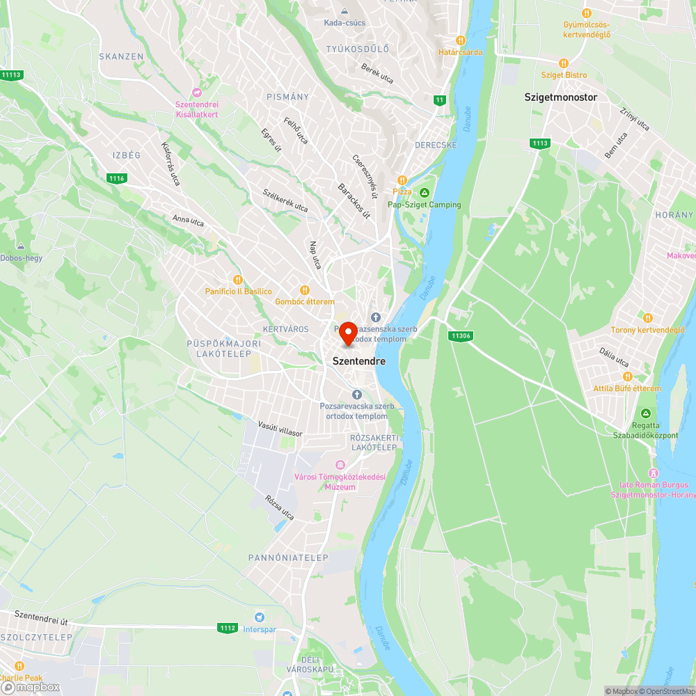 Törött villanyoszloptartó betonfoglalat (Pátriárka utca) bejelentés helye