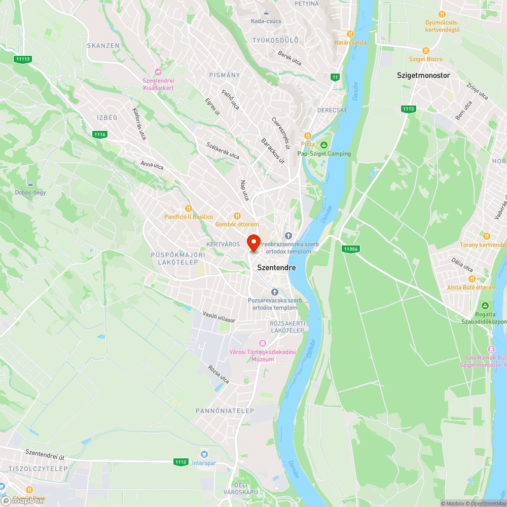 Elhagyott autó a Szent István u.6.sz előtt bejelentés helye