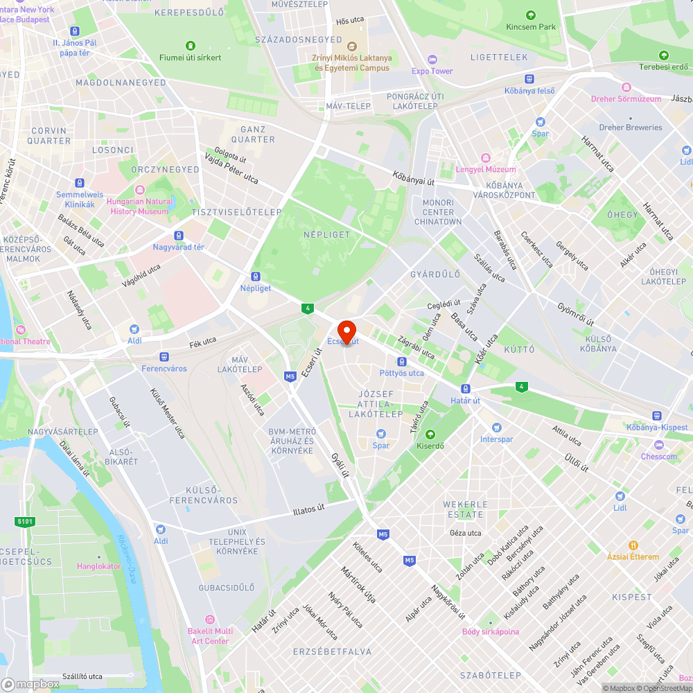 Hiányzó parkolásgátló oszlop bejelentés helye