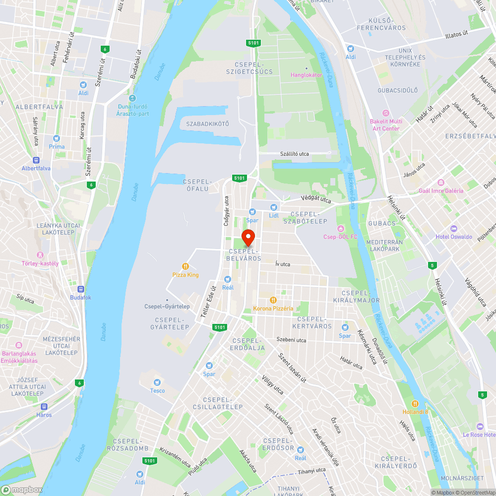 Cserére érett aknafedlapok - Szent Imre tér bejelentés helye