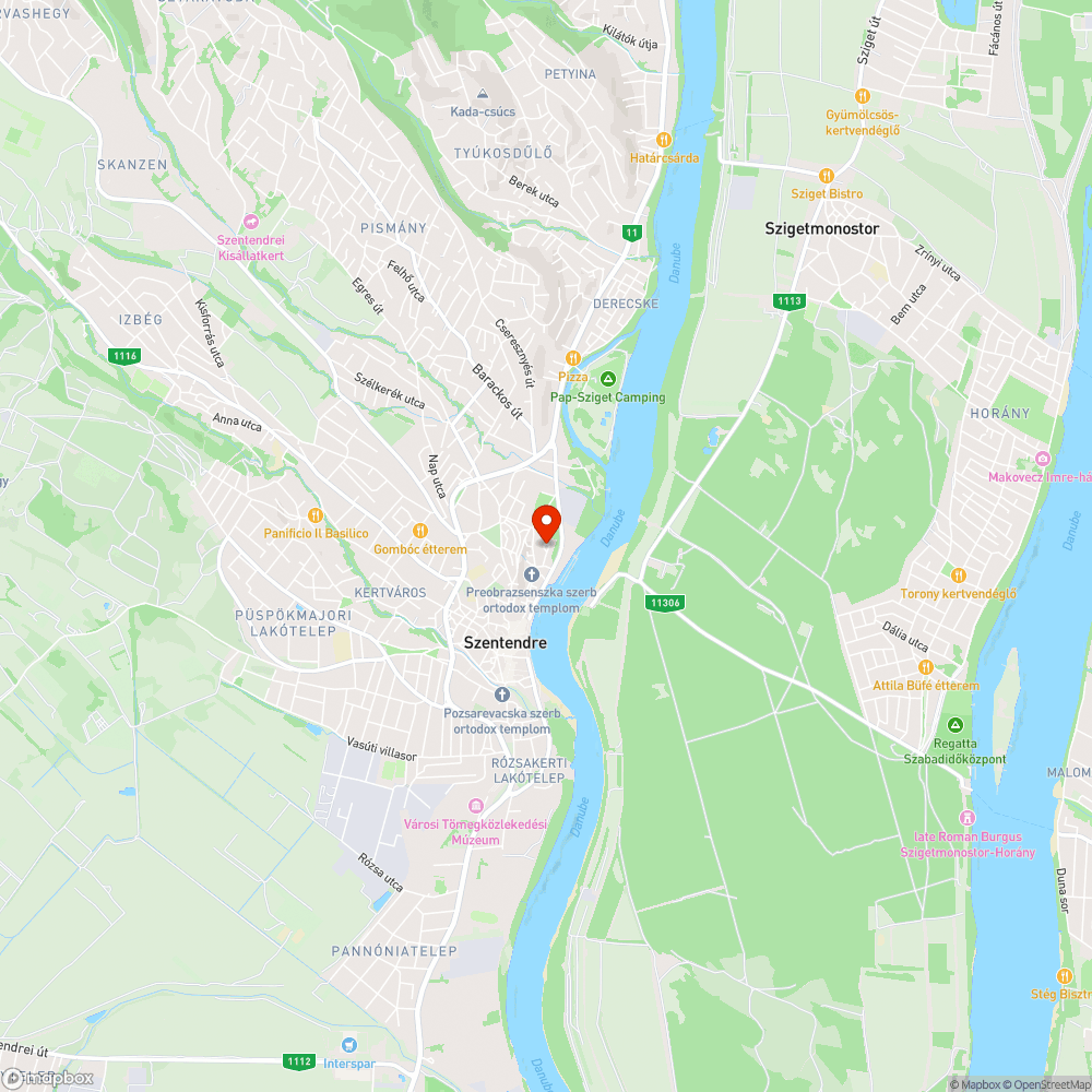 Játszótér buszparkoló bejelentés helye