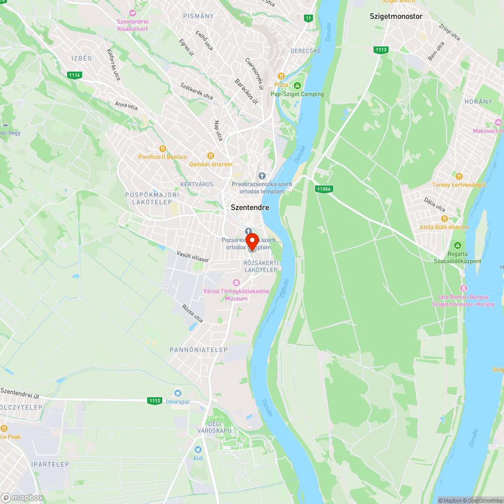 Szentendrei "fő" posta nyitvatartása bejelentés helye