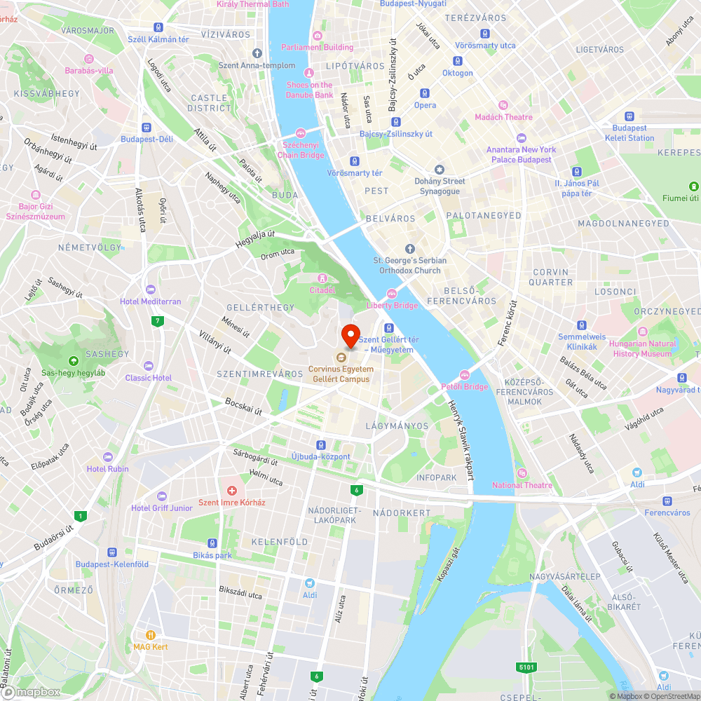 Betontömb a járda közepén bejelentés helye