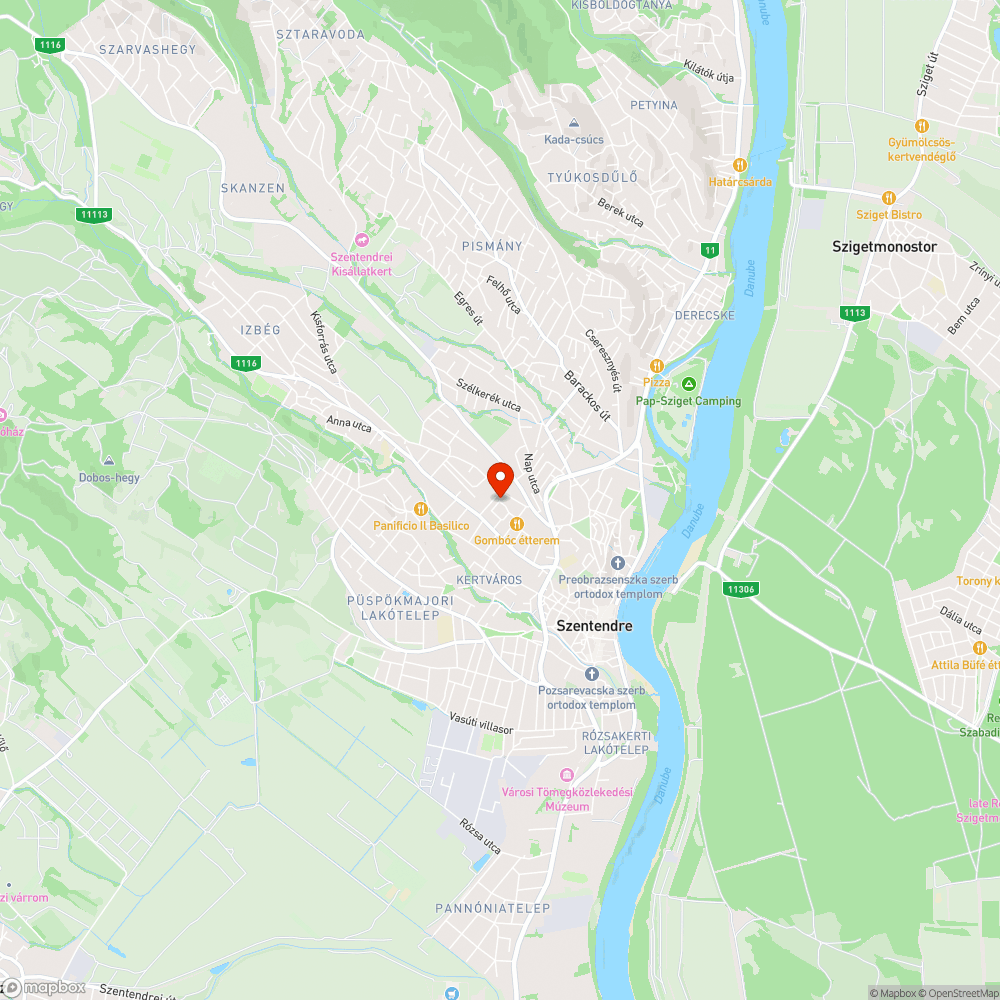 Szabályozatlan kanapé szaporulat a Füzesparkban bejelentés helye