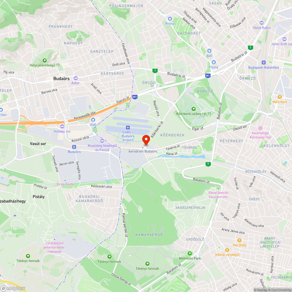 Szemét a 87-es busz megállójában bejelentés helye