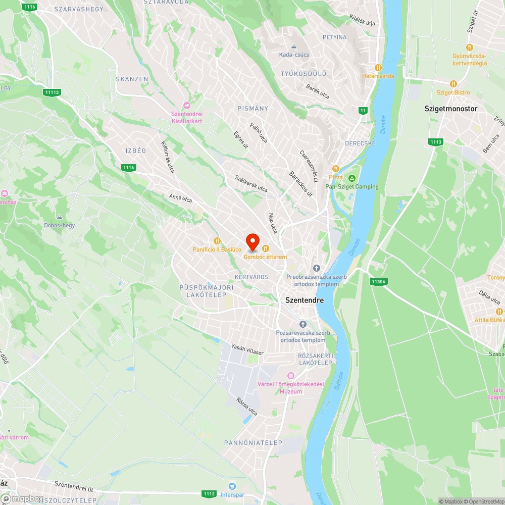 Közvilágítási hiba a Szentlászlói úton (II.) bejelentés helye