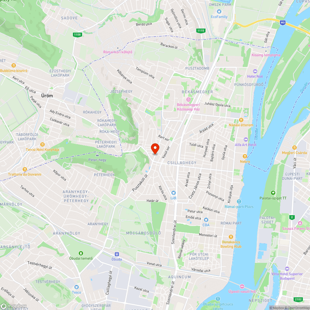 Kiégett lámpa bejelentés helye