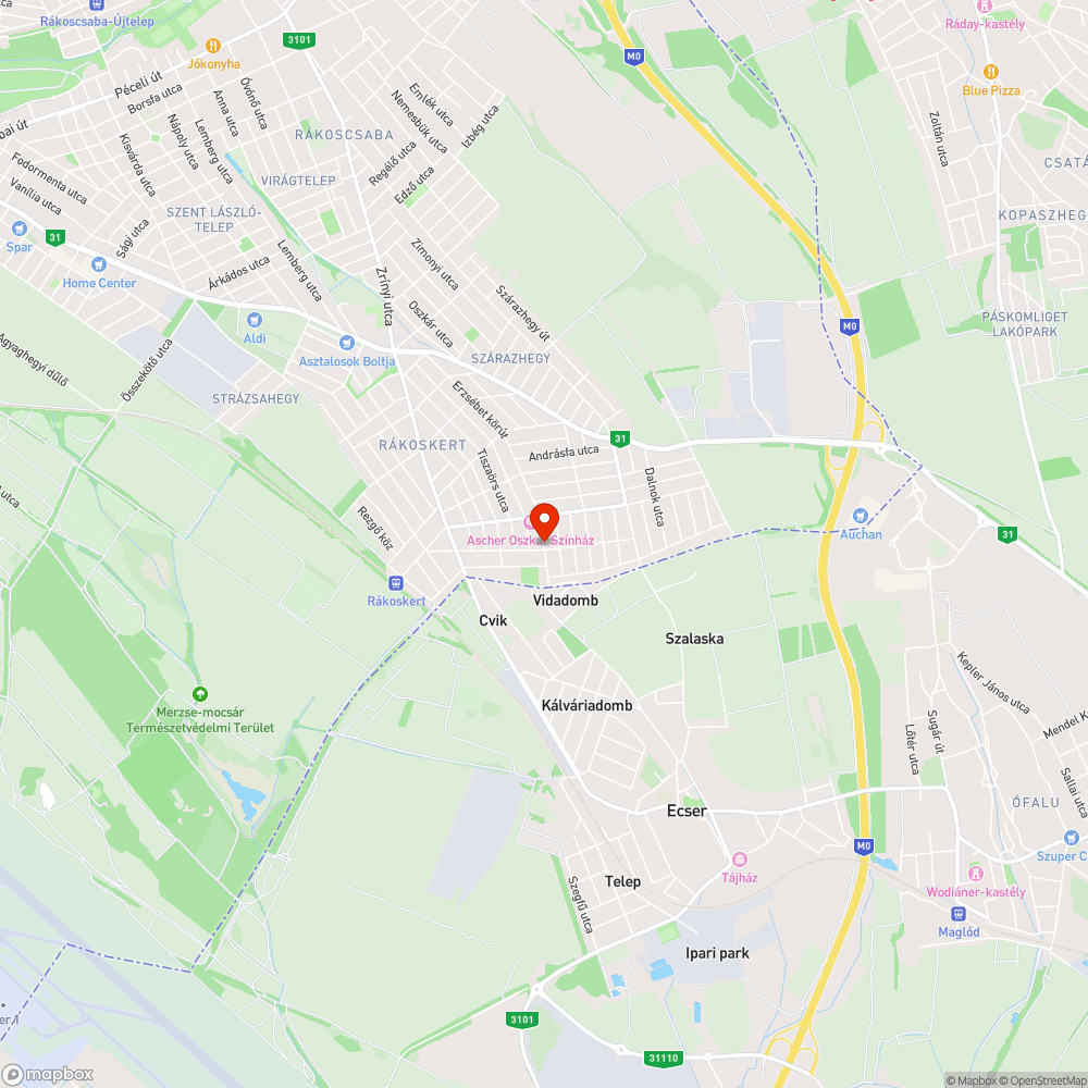 Erzsébet körút bejelentés helye