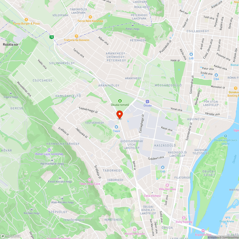 Belassult jelzőlámpa bejelentés helye