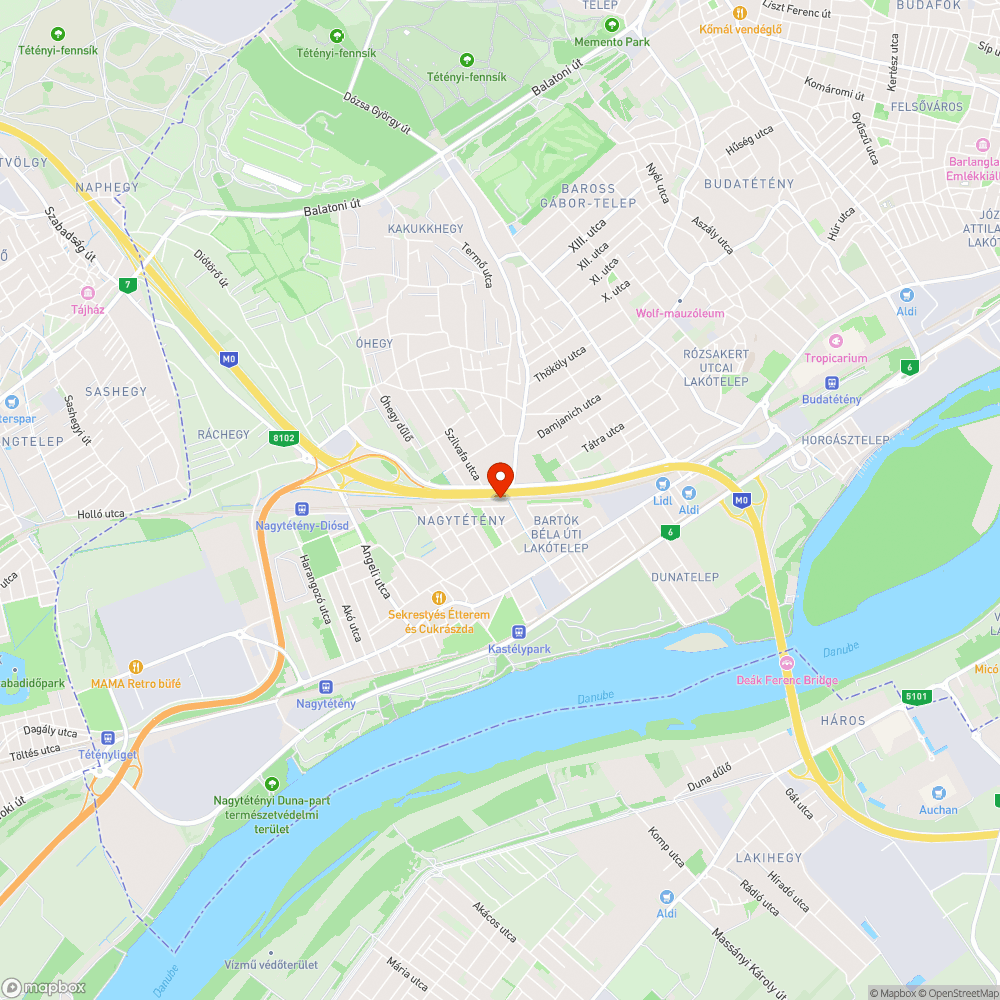 Barosstelep vmh. bejelentés helye