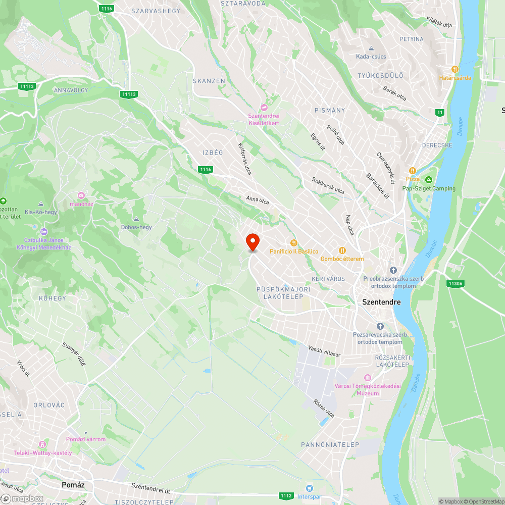 Illegális szemét bejelentés helye