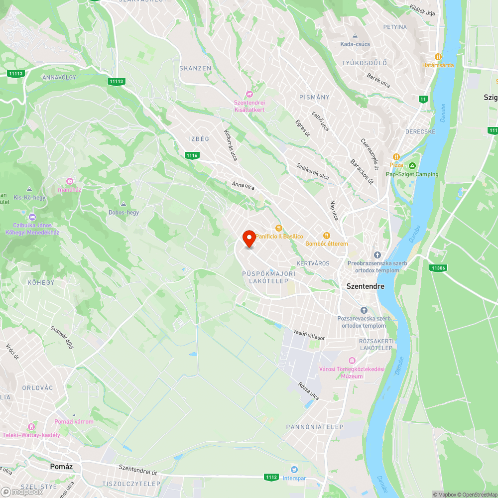 Hiányzó járdaszakasz bejelentés helye