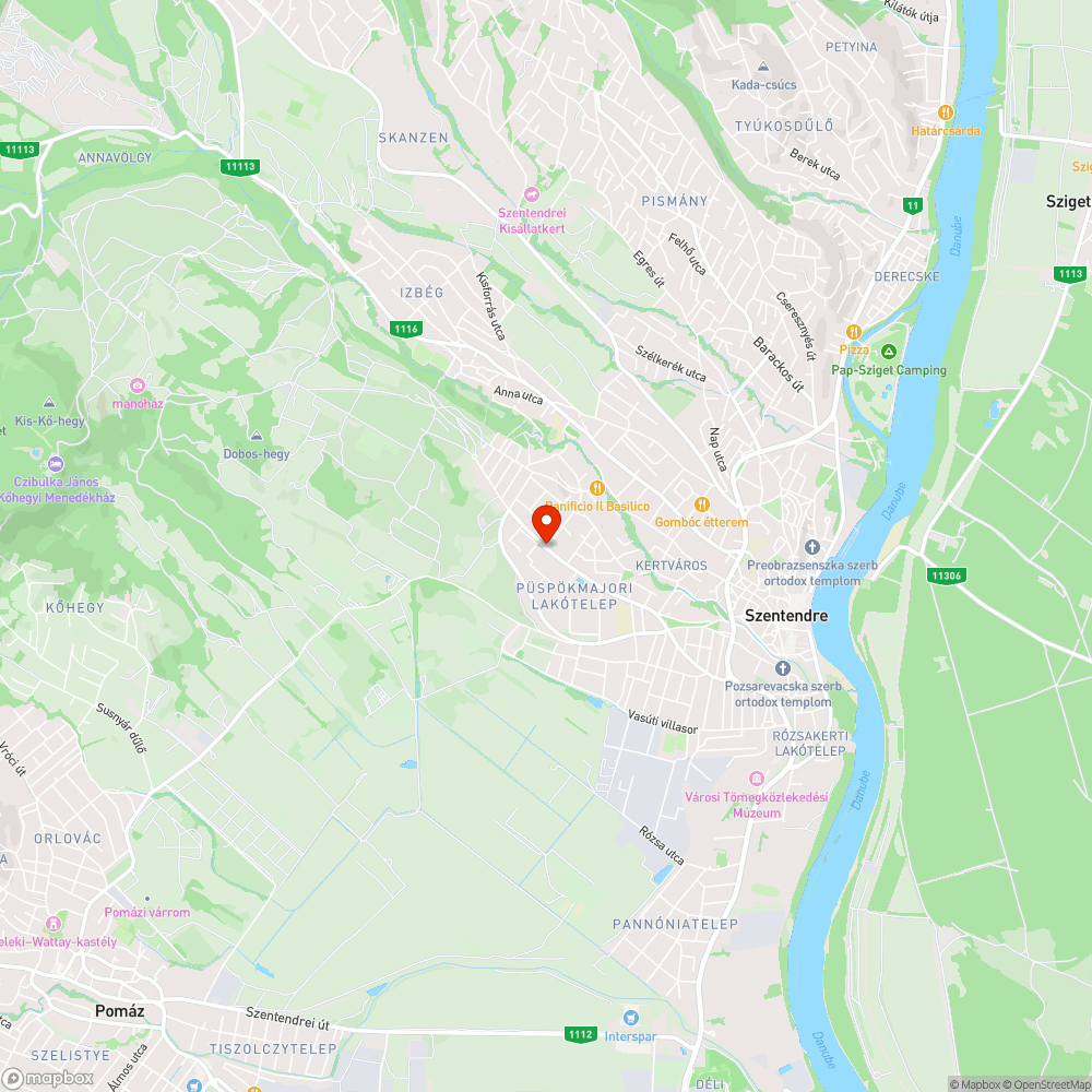 Hiányzó gyalogos átkelő bejelentés helye
