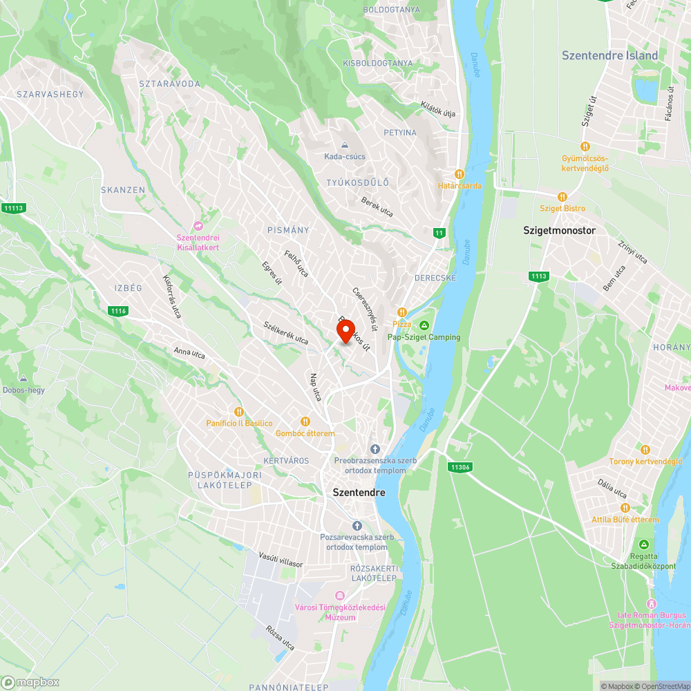 Málna utca karbantartás bejelentés helye