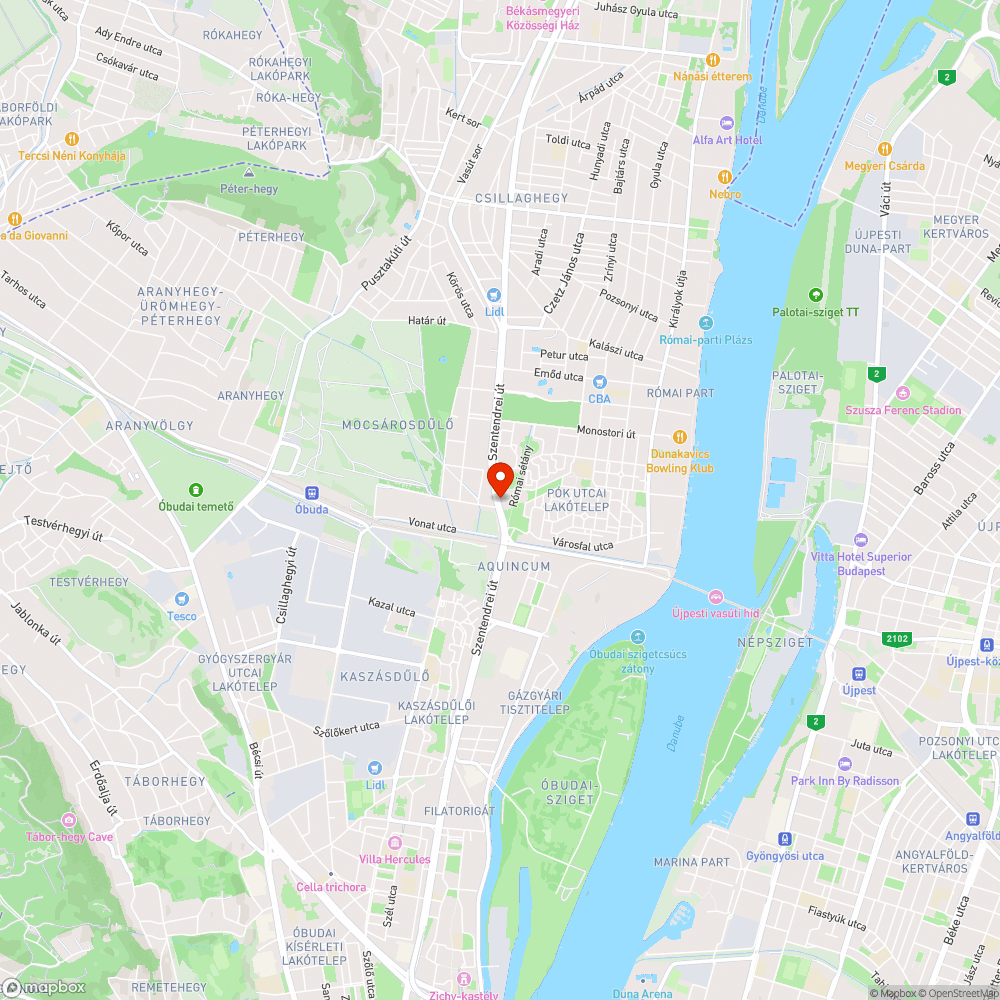 A Római tér (és a gyalogosok) védelmében bejelentés helye