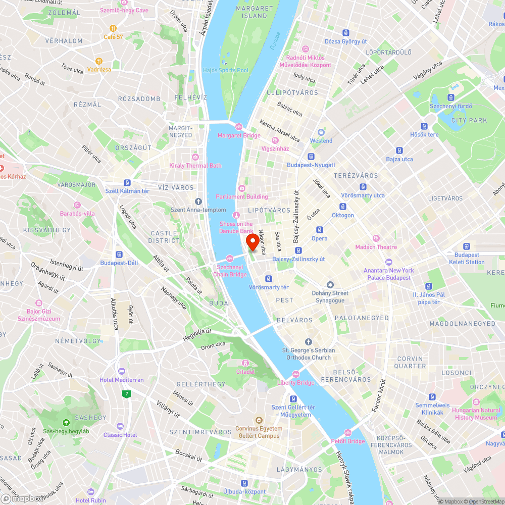 Széchenyi István tér bejelentés helye