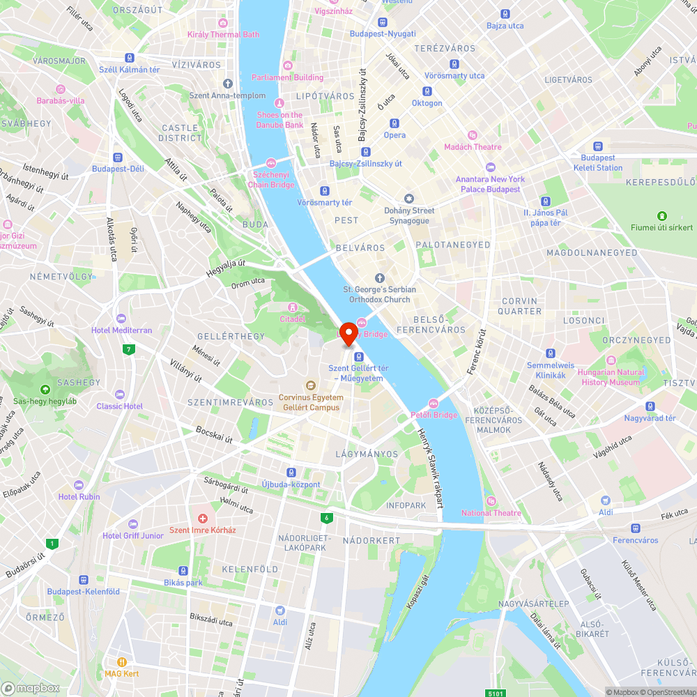 Kijavítandó aszfaltburkolat bejelentés helye
