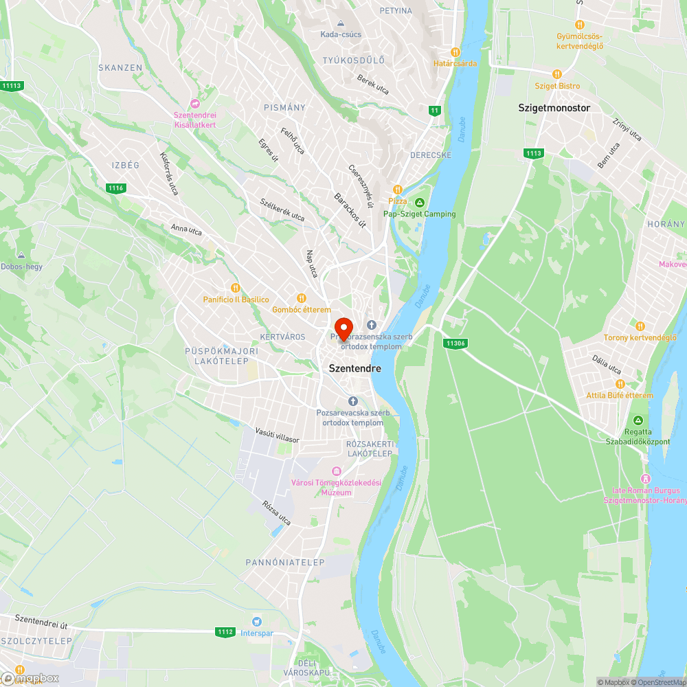 Közvilágítási hiba a PMK előtt bejelentés helye
