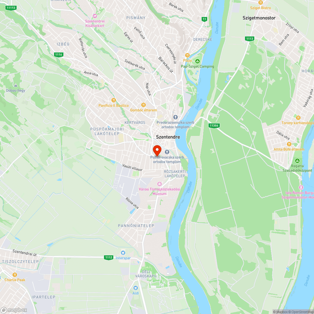 Közvilágítási hiba a 11. főút mentén (III.) bejelentés helye