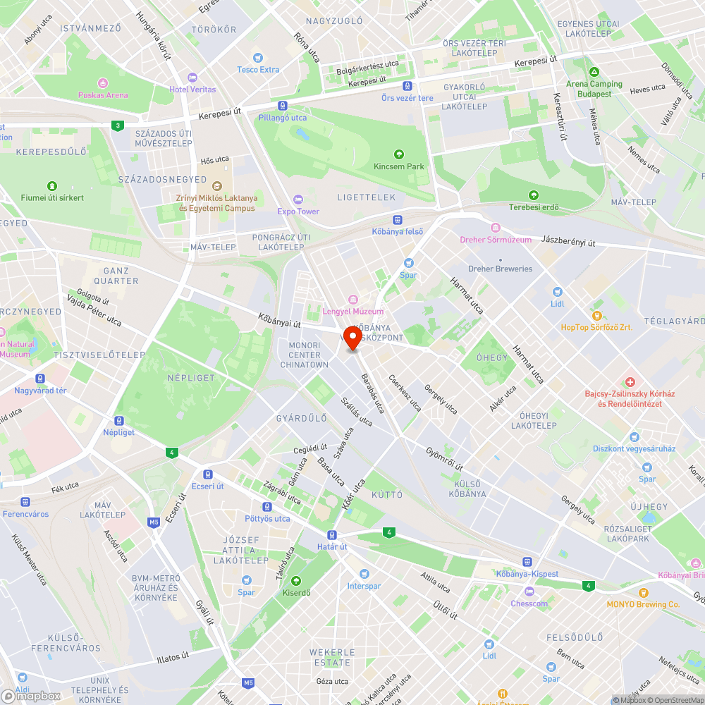 Beszakadt felszín bejelentés helye