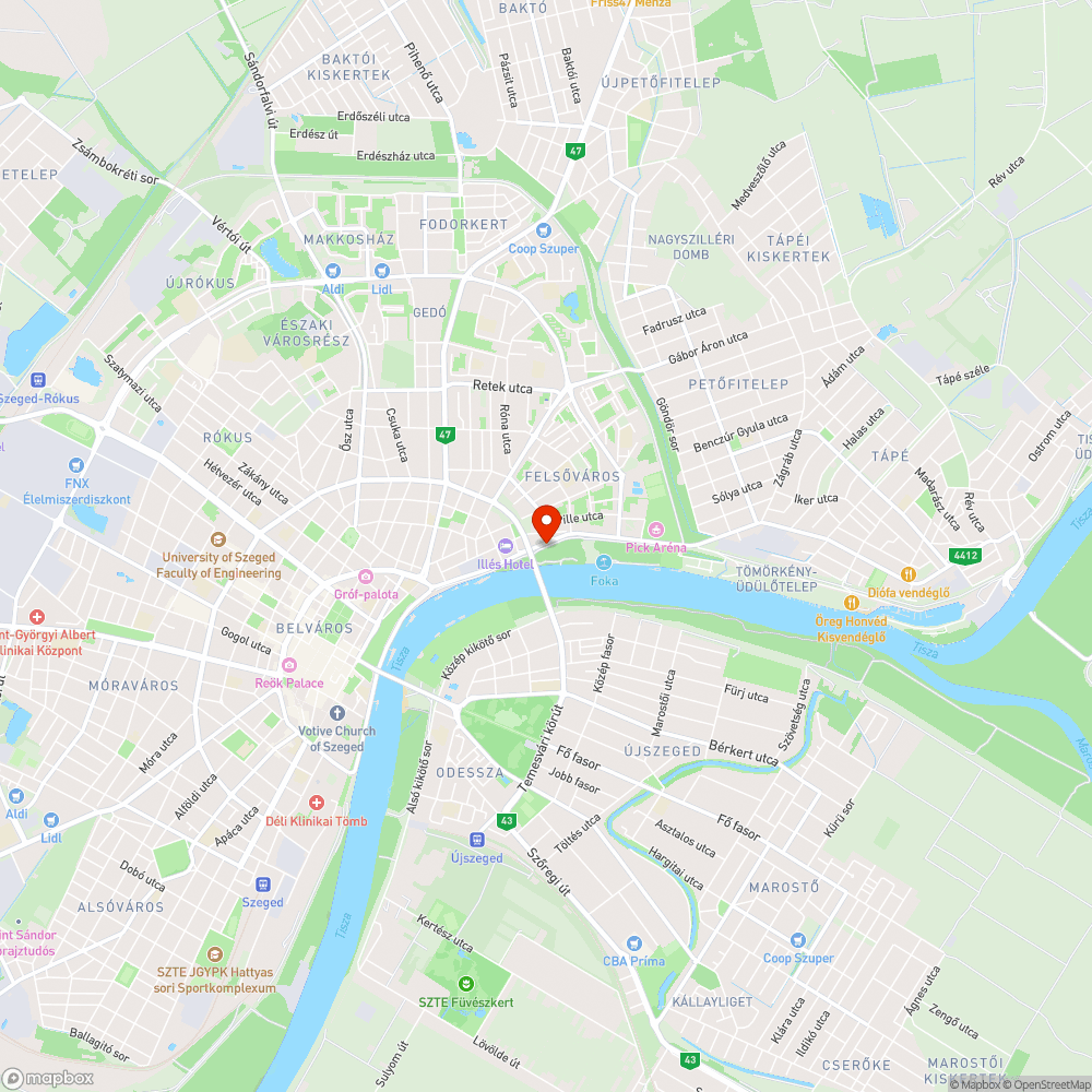 Sártenger bejelentés helye