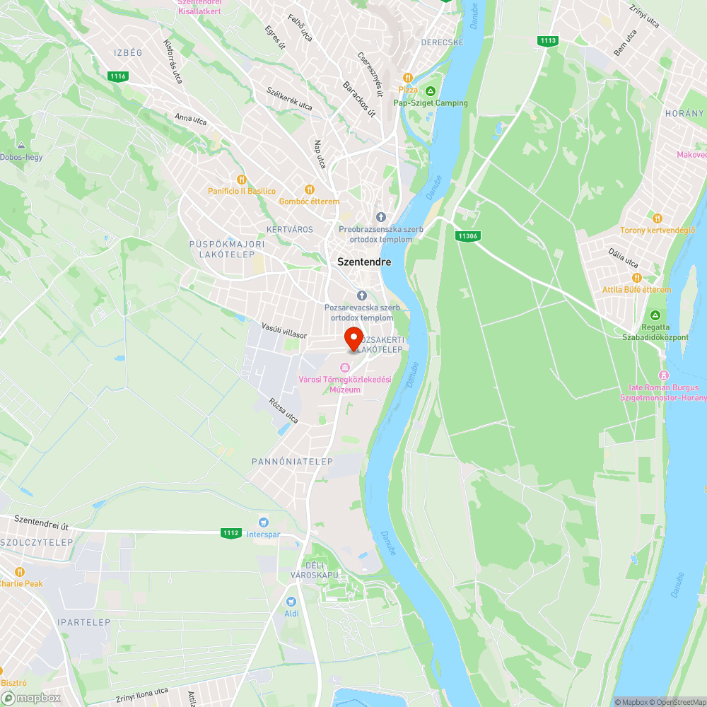 Sérült a pad támlája a szentendrei HÉV végállomáson bejelentés helye