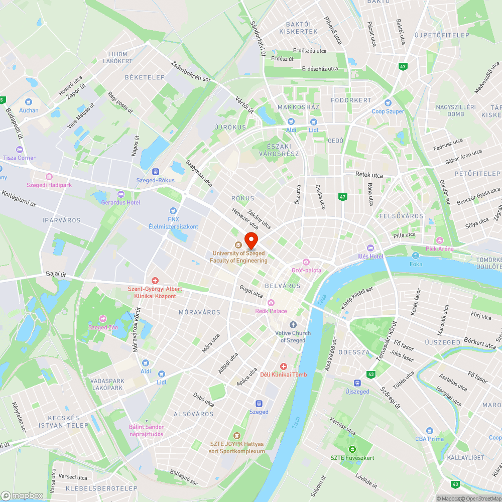 Széttöredezett járdaburkolat bejelentés helye