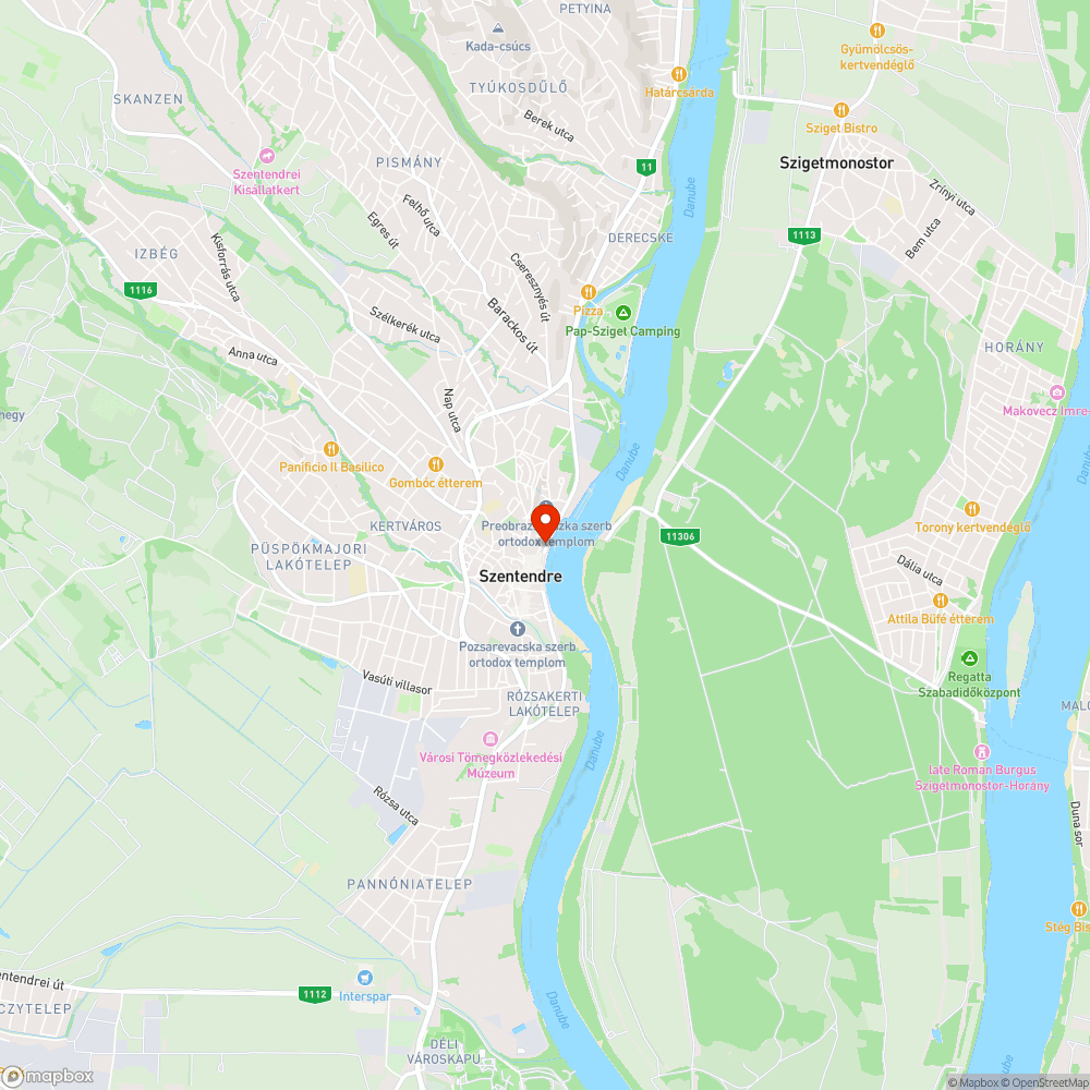 Járó motorral parkoló buszok a belvárosban! bejelentés helye