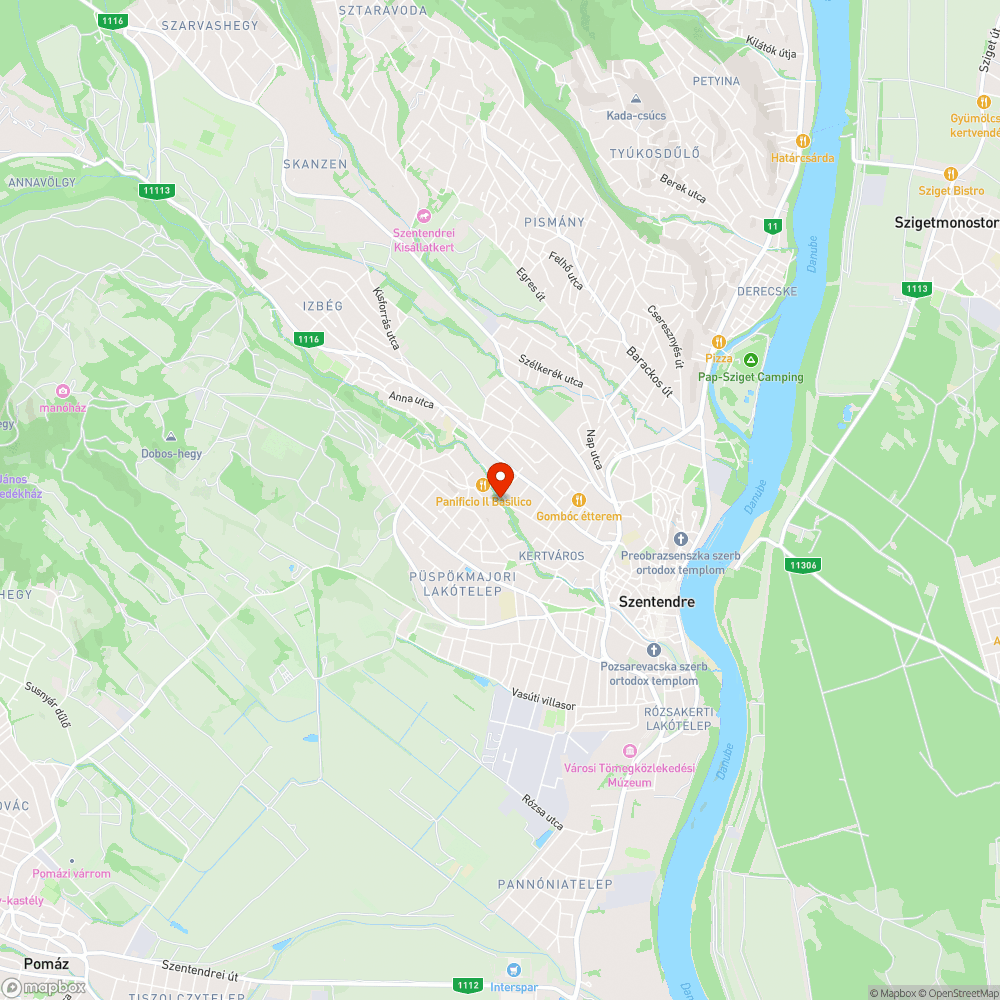 Közvilágitási hiba a Bükkös parton III. bejelentés helye