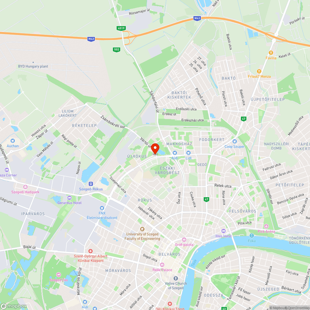 Illegális hulladék lerakás bejelentés helye