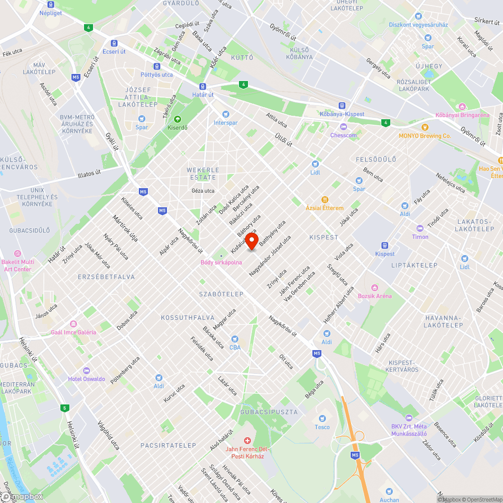 Hulladékgyűjtő edény - Batthyány utca bejelentés helye