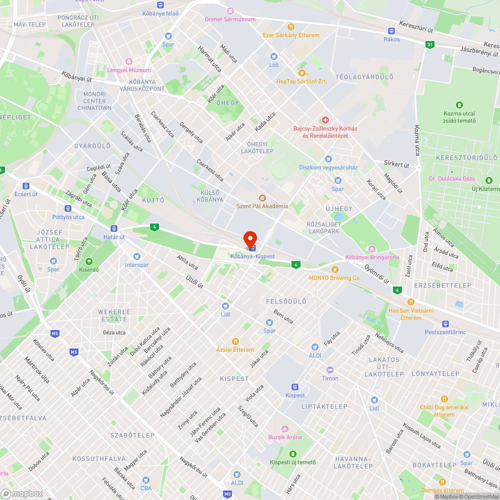 Hiányzó korlát bejelentés helye