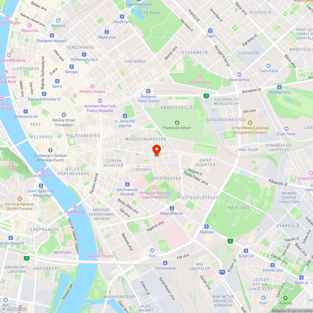 Fehér festék a Kálvária téren bejelentés helye