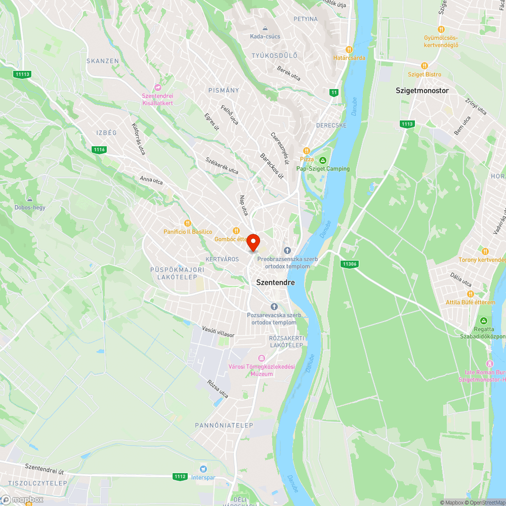 Közvilágítási hiba a Szentlászlói úton (III.) bejelentés helye