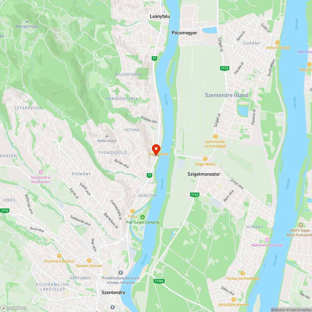 Hegyalja utca bejelentés helye
