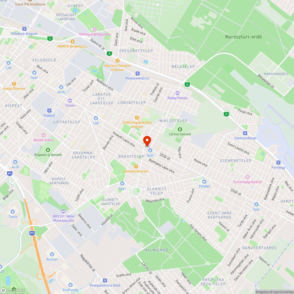 Illegálisan kihelyezett reklámtábla bejelentés helye