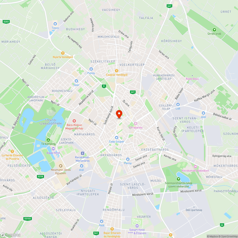 Feltöredezett járda bejelentés helye