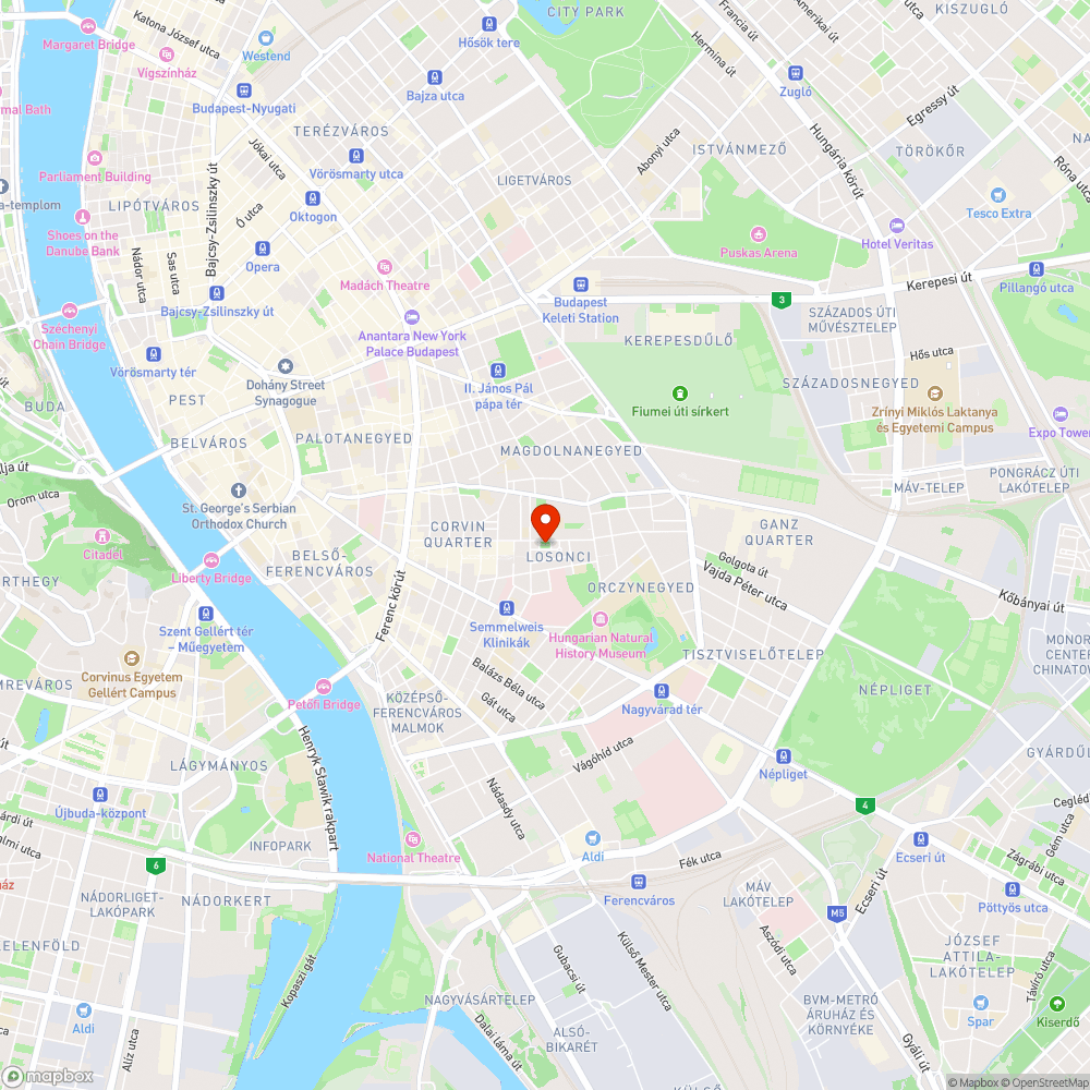 VIII. Molnár Ferenc tér kitakarítása, rendbetétele bejelentés helye