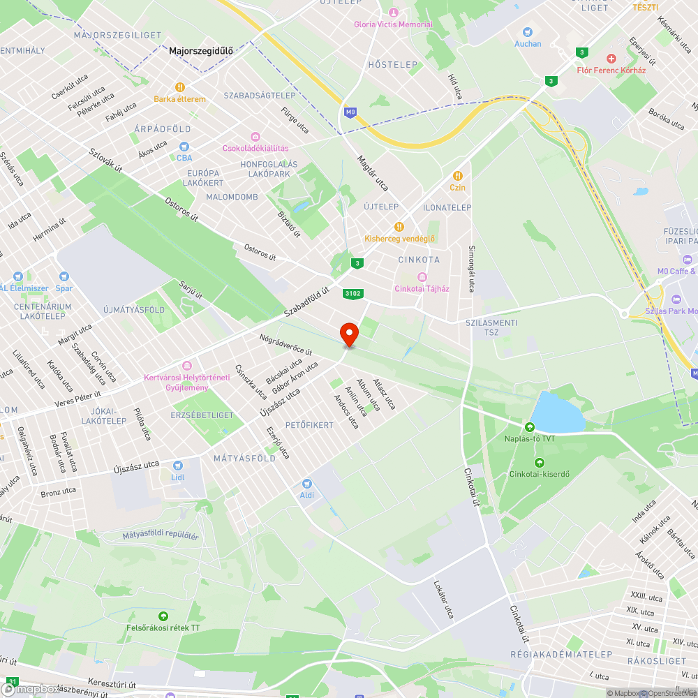 Bringaút vagy parkoló? bejelentés helye