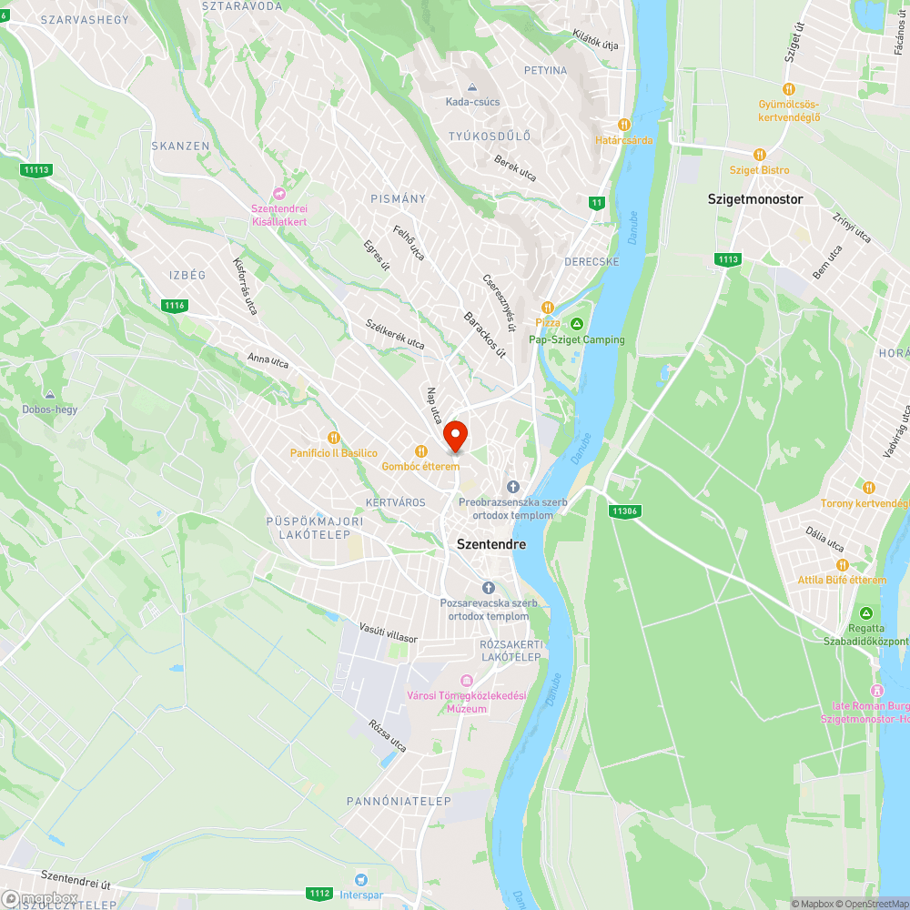 Láthatatlan útburkolati jelek bejelentés helye