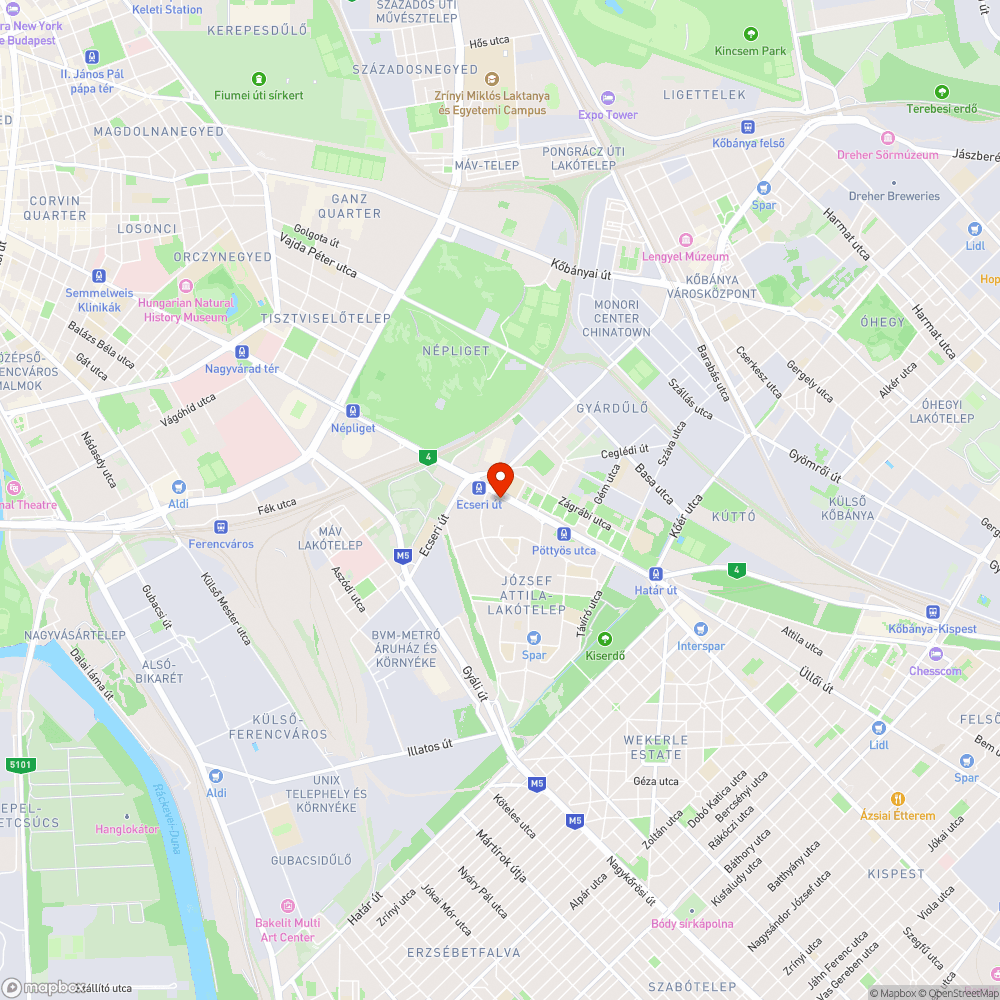 Ottfelejtett oszloptartó betontömb bejelentés helye