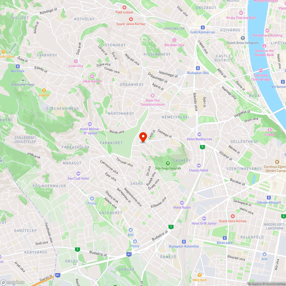 Hegyalja úti bejelentés helye