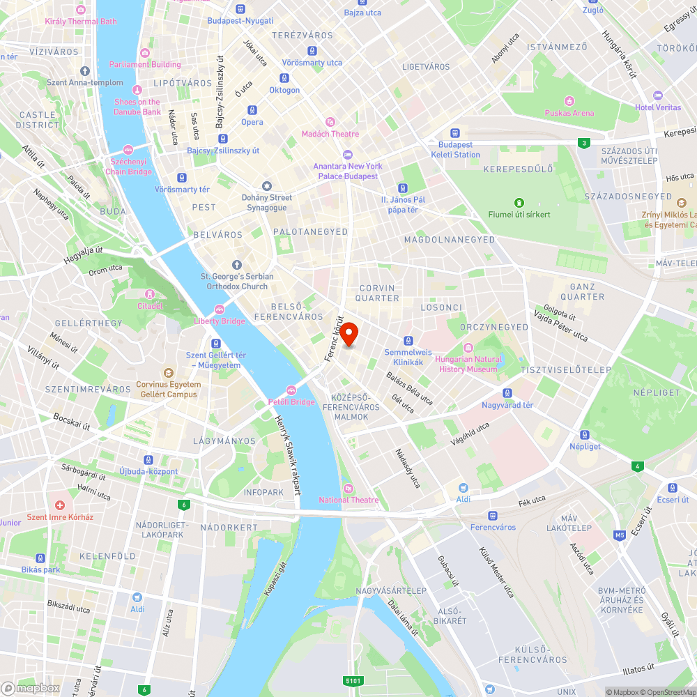 Tompa utca - növények kipusztultak bejelentés helye