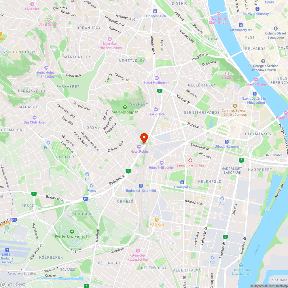 Budaörsi út bejelentés helye