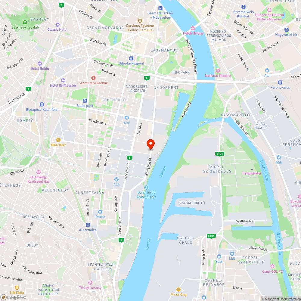 Hiányzó szemetes a buszmegállóban bejelentés helye
