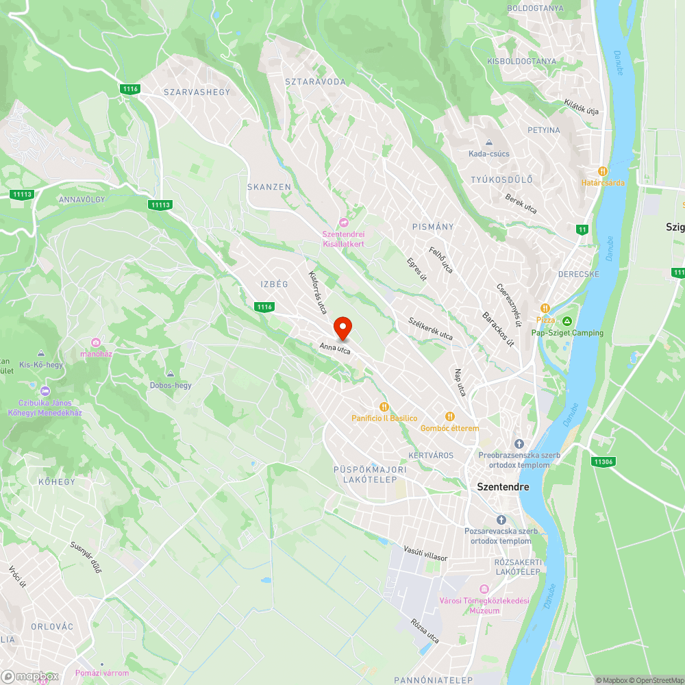 Közvilágítási hiba a Szentlászlói úton (IV.) bejelentés helye
