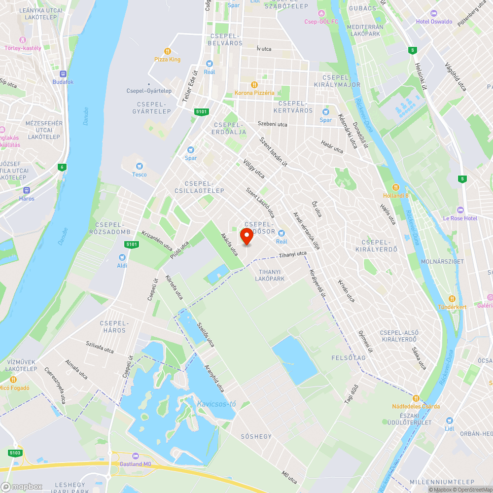 egyirányú utca bejelentés helye